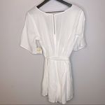 Altar'd State Altar’d State White Short‎ Wrap Top Romper Size M Photo 6
