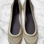 Bottega Veneta Prairie Gold Ballet Flats Size 39.5 Leather Yellow Lasercut Italy Photo 1