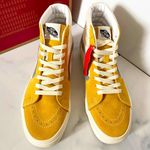 Vans Women SK8-Hi Honey Gold Suede Canvas Size 9.5 Photo 1