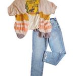 By Together Colorblock Boho Med/Lg Striped Dolman Sleeve Cardigan Photo 0