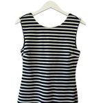Juicy Couture Regal Angel Navy & White Stripe Ponte Dress Women's Size Small Photo 1