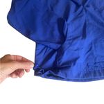 L.L.Bean Windbreaker Jacket Half Zip Pullover Blue With Hood Womens Size XS Photo 6