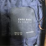 ZARA  Basics camel colored wool blend midi coat one snap size‎ XS Photo 1