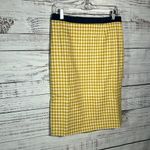 NEW! Boden British Tweed Pencil Skirt 8 Yellow Photo 9