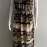 One Clothing Black, gray, gold maxi dress from Photo 0