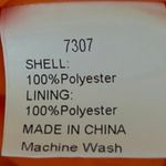 NEW BTFBM Orange Pink Floral Tropical Ruched Puff Sleeve Tiered Maxi Dress XXL Photo 6