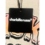 Charlotte Russe  T-Shirt Women's XS Beige Whiskey Graphic Tee Short Sleeve NEW Photo 7
