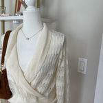 Hillard & Hanson NWT Elegant Cream Sweater Size M Photo 1