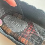 Born Black Suede Allie Scalloped Ballerina Flats Womens Size US 6M Slip On Photo 2