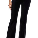 Ramy Brook  Lola Pants Black Velvet Bootcut Size 4 NWT Photo 0