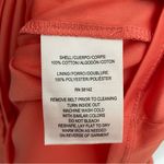 London Times  Ruffle Eyelet Short Dress Coral Women’s Sz 10 Photo 5