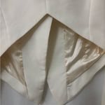 Mustard Seed  Cream Blazer with Asymmetrical Zipper Photo 4