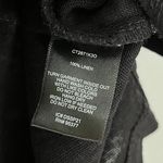 Sanctuary NWT  Linen Women's Alma Scoop Neck Short Sleeve Tee in Black Size XS Photo 9