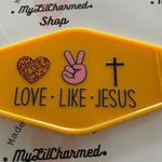 Handmade Love Like Jesus Keychain  Photo 1