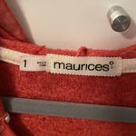 Maurice's Gently used Maurice’s 1X coral pink hoodie Photo 2