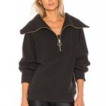 Varley  Vine Half Zip Pullover Sweater in Black Size XS Photo 0