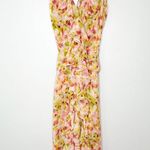 MISA Los Angeles Womens Claudita Floral Chiffon Ruffle Maxi Dress Multicolor XS Photo 2