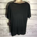 Wildfox Black & Silver Skull Short Sleeved Tee Photo 4