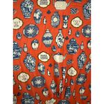 Joanie x Molly Hatch Tea Pot Fit & Flare Button Front Shirt Dress Size Small Red Photo 5