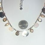 Brighton New Wave Boho Shell Beaded Neutral Tone Necklace Photo 3