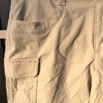Eddie Bauer  Ladies' 4” Summer Trail Stretch Beige Cargo Shorts 4 Photo 3