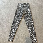 Aerie Offline By Arie Leggings Womens Sz Small Black‎ White Athletic Athleisure High Photo 1