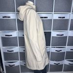 Mondetta  Raincoat Hooded Longline Soft Shell Warm Beige Coat Size Medium Photo 11