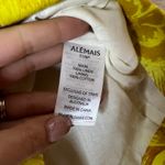 Alemais Sonny high waisted floral lemon yellow white linen shorts 2 Photo 7