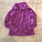 Tangerine  NWOT Purple Longsleeve Athletic Jacket Photo 0