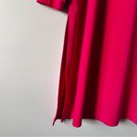 Susan Graver  Everyday Women's Dress Tunic Deep Pink Liquid Knit 3/4 Sleeve M Photo 6