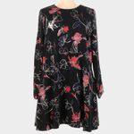 Halogen  Marybeth Floral Print Long Sleeve Mini Length‎ Career Dress Size M Photo 1