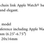 Anne Klein - AK -Band only **WATCH IS NOT INCLUDED **3 row link band Photo 3