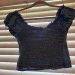 Love Tree Denim Crop Top Photo 2