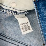 Free People Soft And Relaxed Cut Off Frayed Denim Shorts In Ocean Blue Size 30 Photo 9