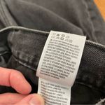 American Eagle AE Mom Jean Black Wash High Waisted High Rise Cropped Crop Ankle Photo 10