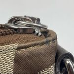 Coach Brown Signature Jacquard Stripe Crossbody Bag Purse Adjustable Strap Photo 7