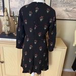 ALC Frank A.L.C Terry Silk Mini Dress Size 6 3/4 Sleeves Photo 3
