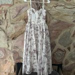 Commense Toile Print Corset Dress size xs White Photo 5