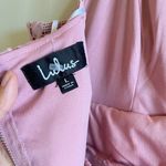 Lulus Nora Lee‎ Dusty Rose Sleeveless Lace Midi Dress Pink Womens Size L Lined Size L Photo 8