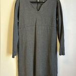 Royal Robbins  slate grey long sleeve dress size large Photo 0