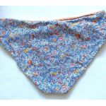 J.Crew  Floral Full Coverage Bathing Suit Bottom Blue White Size 2X Plus NEW Photo 1
