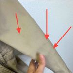 Banana Republic Double Breasted Belted Trench Coat Khaki Size LP Photo 4