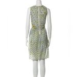 Ulla Johnson Green Tie-Dye Knee Length Wrap Dress Size 4 Photo 4