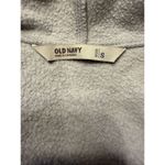 Old Navy Women’s Gray Knit Hoodie Full Zip Drawstring Pockets Size Small Photo 2