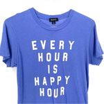 Wildfox Every Hour Is Happy Hour Short Sleeve Tee Shirt Photo 2