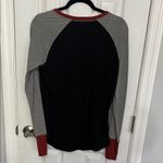 Harley Davidson Harley-Davidson Black and Gray Raglan Shirt with Red Trim Photo 1