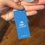 Cupshe Semi-Sheer Blue Ruffle Trim Cover-Up NWT Photo 8