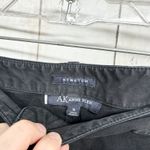 Anne Klein Pants Women Size 16 Black Stretch High Rise Straight Jeans Pockets Photo 2