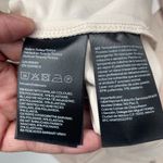 H&M NWT Beige Criss Cross Halter Back Bodycon Midi Dress L 12 Occasion Event Photo 7