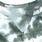 Rebellious One  Juniors/Womens 3X Green & White Tie Dye Long Sleeve Shirt Photo 2